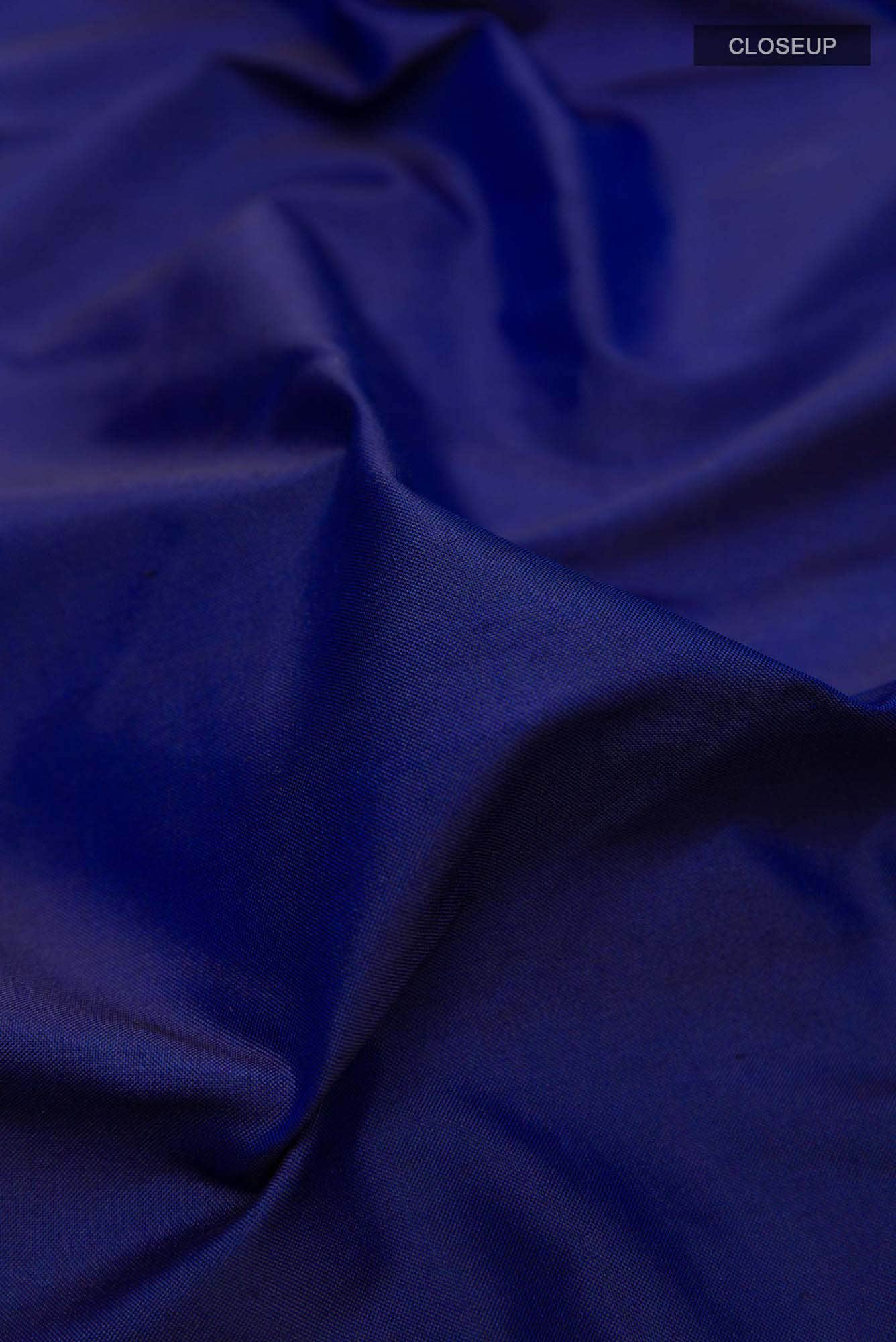 Dark Blue Pochampally Silk Saree