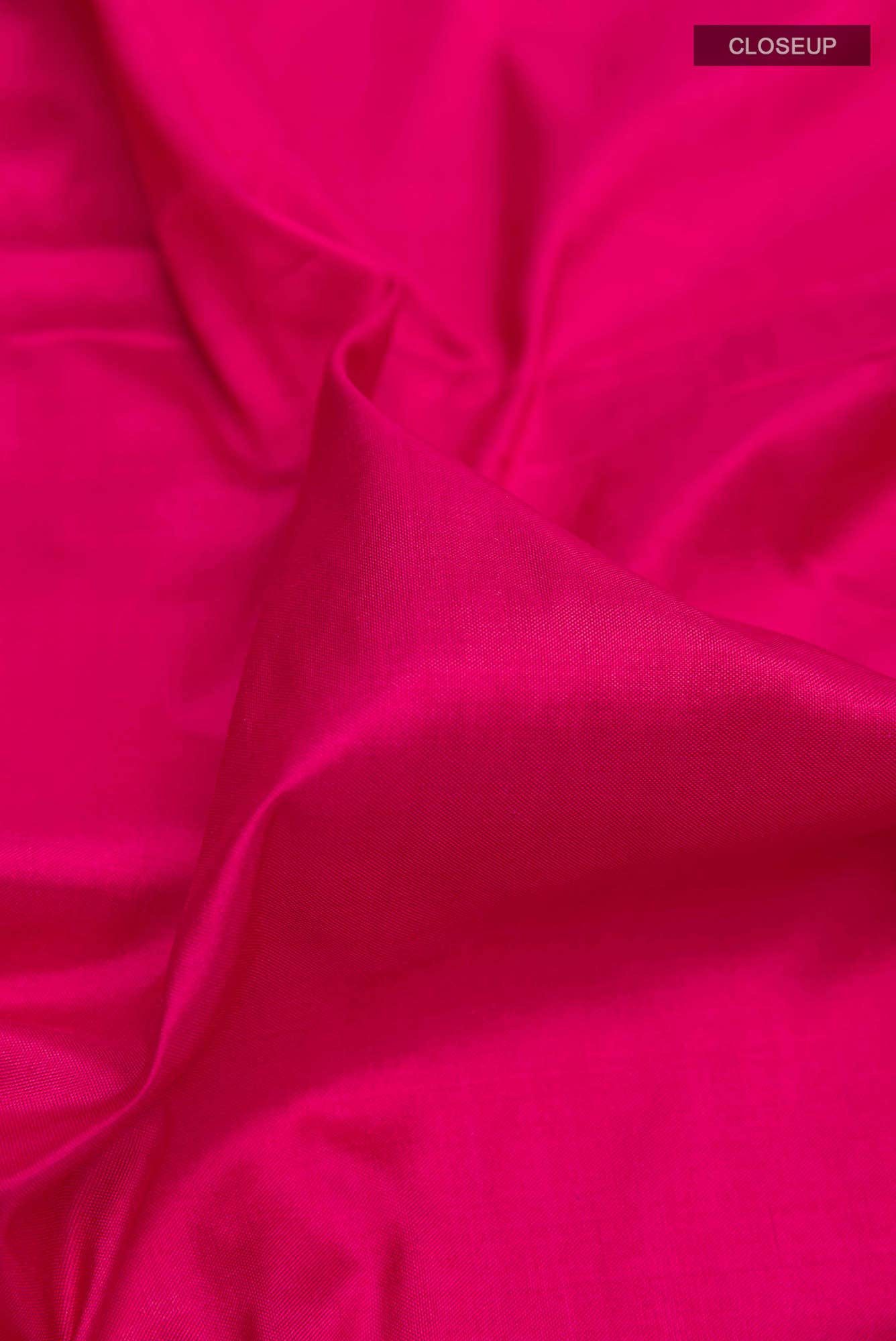 Dark Pink Pochampally Silk Saree