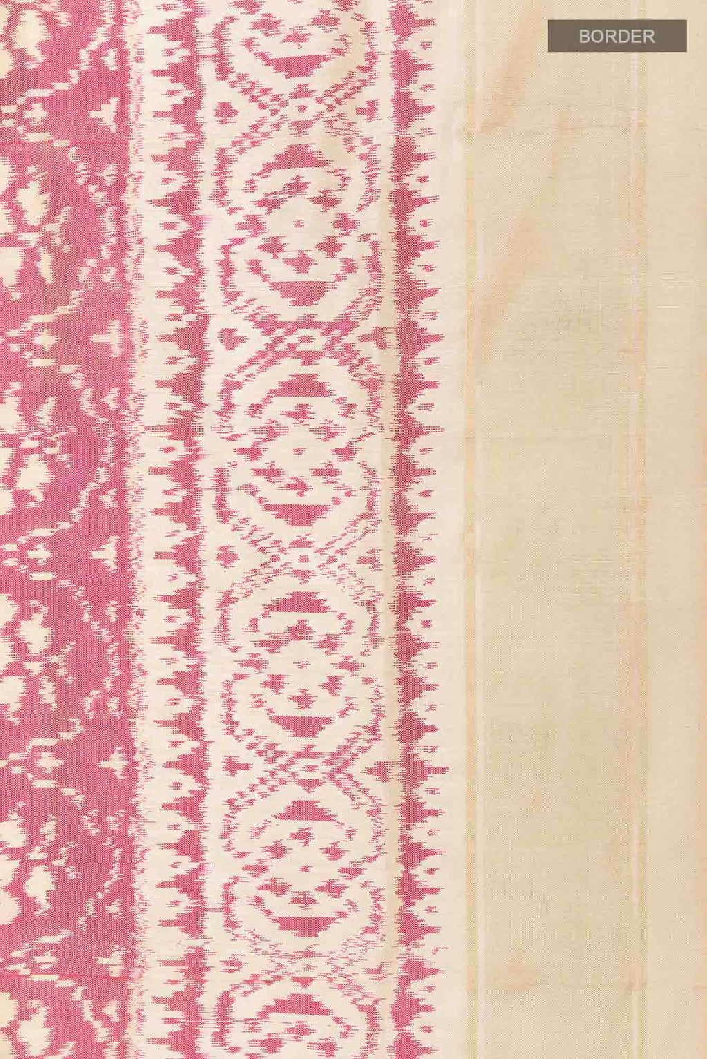 Pink Pochampally Silk Saree