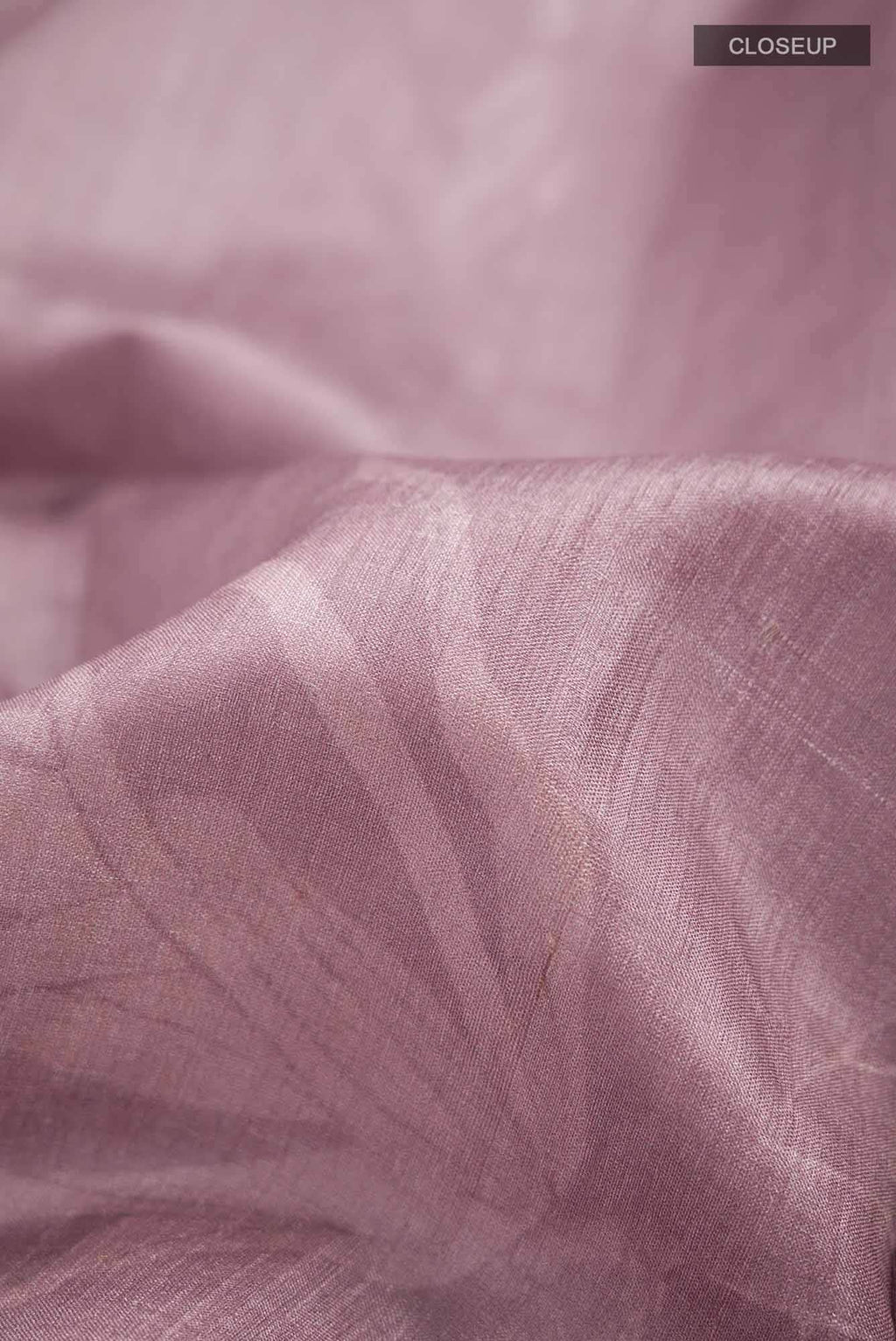 Mauve Bhagalpuri Tussar Silk Saree