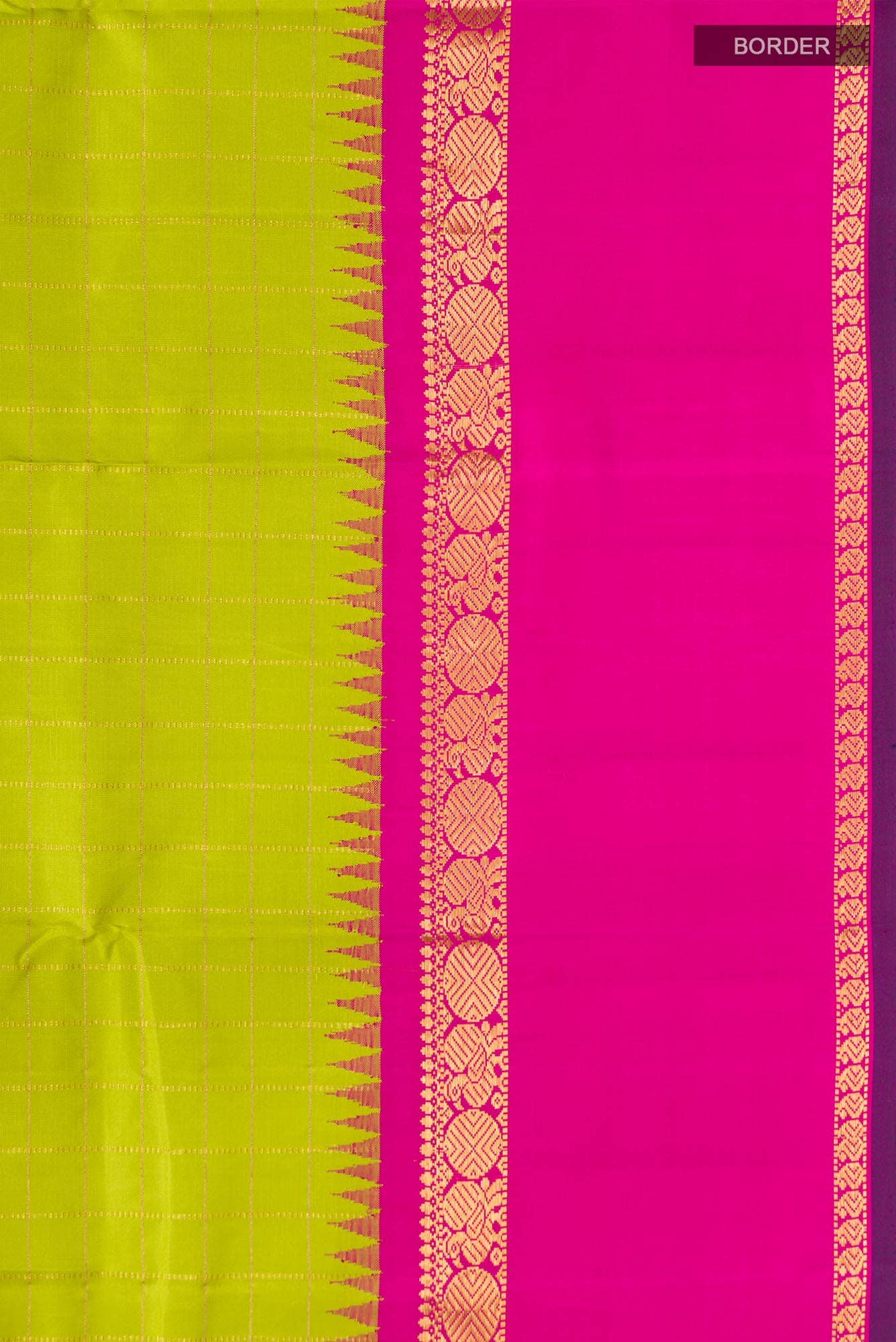 Green Kanchipuram Silk Saree