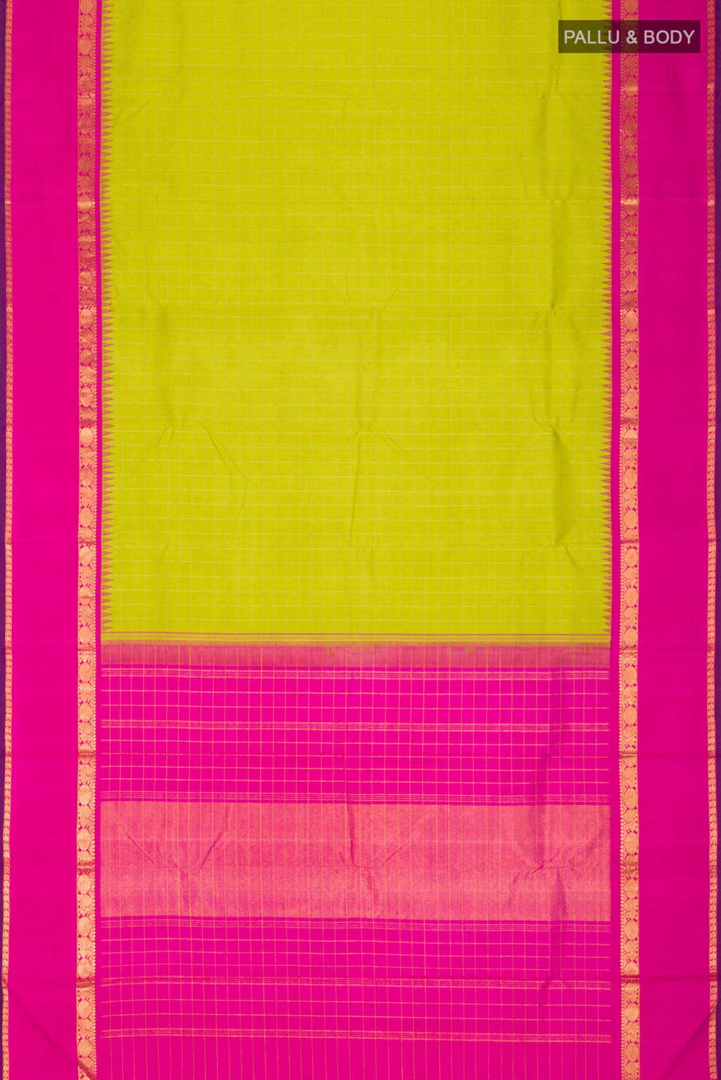 Green Kanchipuram Silk Saree