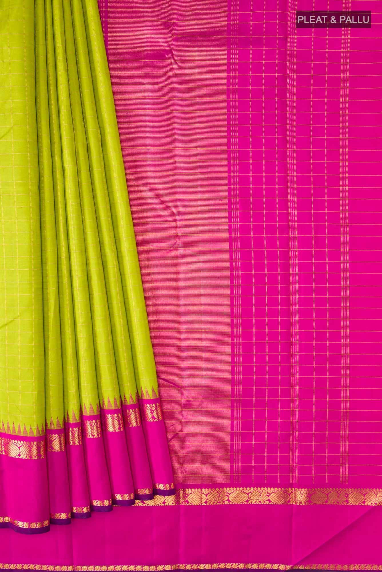 Green Kanchipuram Silk Saree