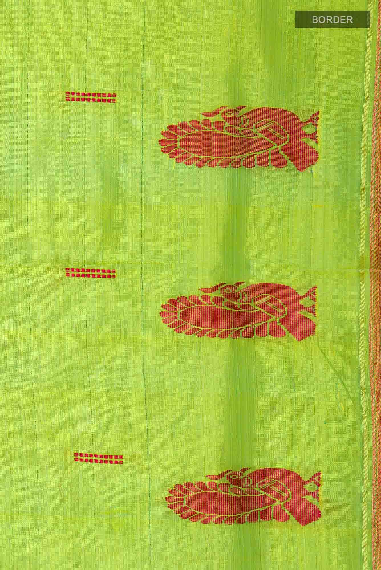 Green Kanchipuram Silk Saree