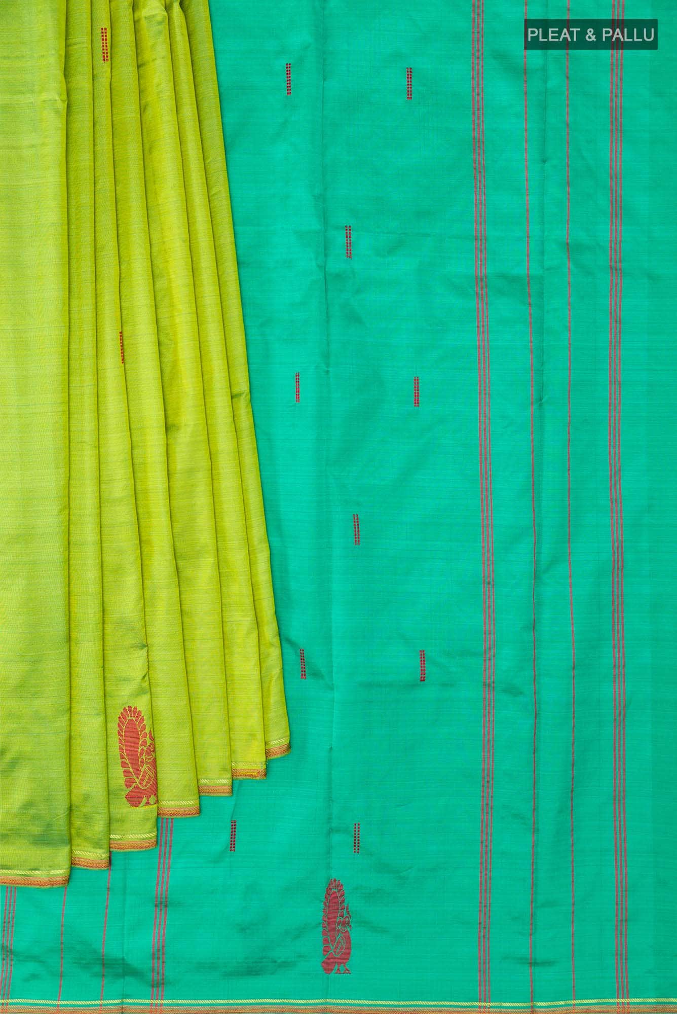 Green Kanchipuram Silk Saree