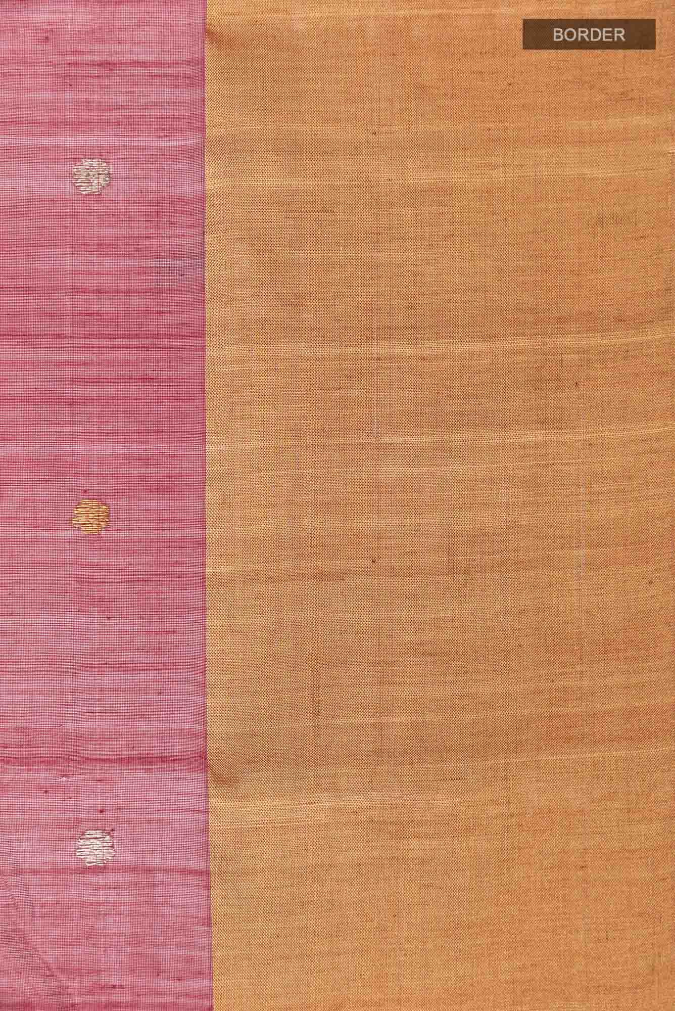 Maroon Blended Chanderi Silk Cotton Saree