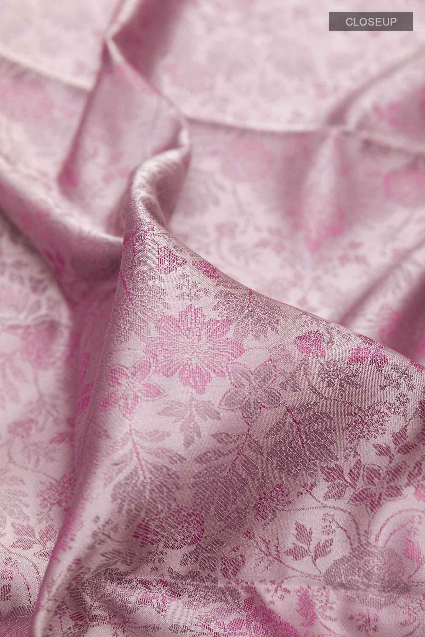 Grey Soft Silk Saree