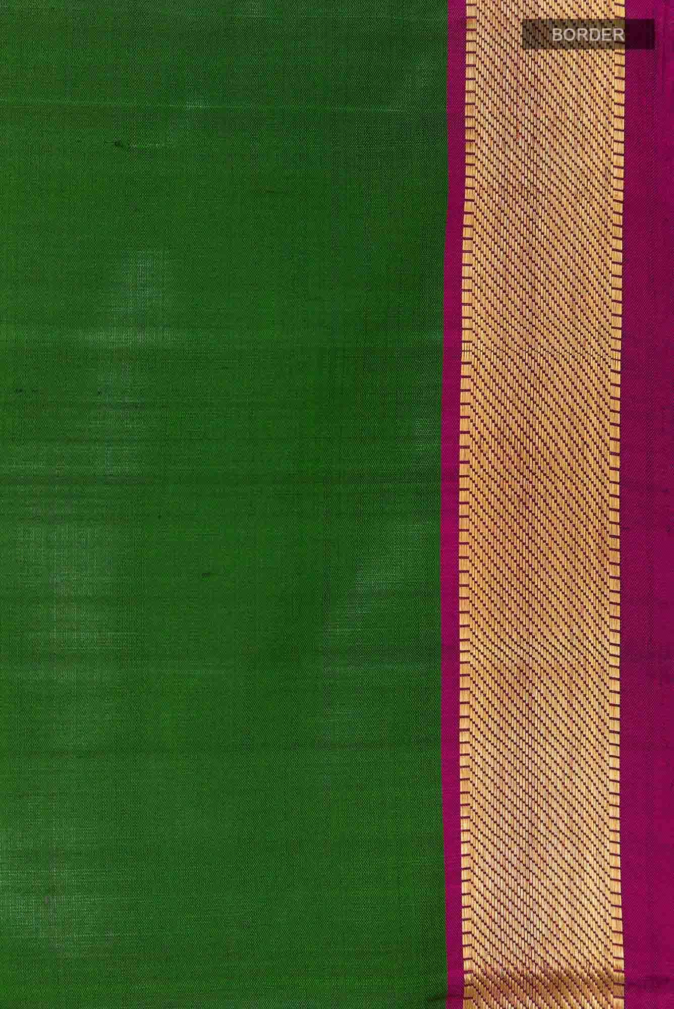 Green Kanchipuram Silk Saree