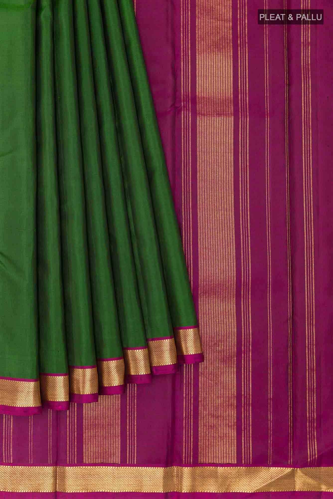 Green Kanchipuram Silk Saree