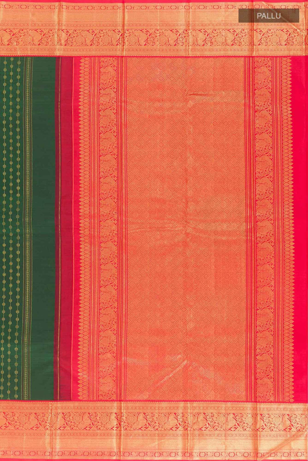 Green Kanchipuram Silk Saree