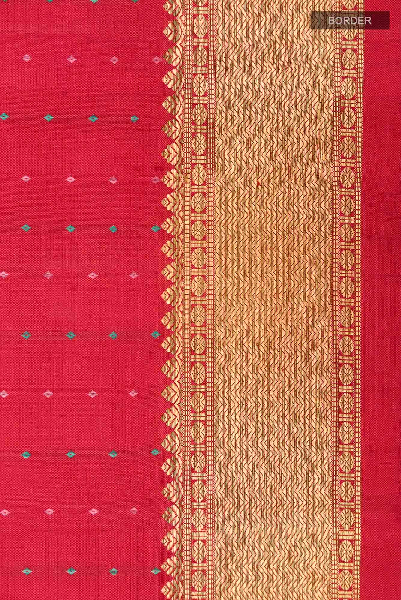Red Kanchipuram Silk Saree