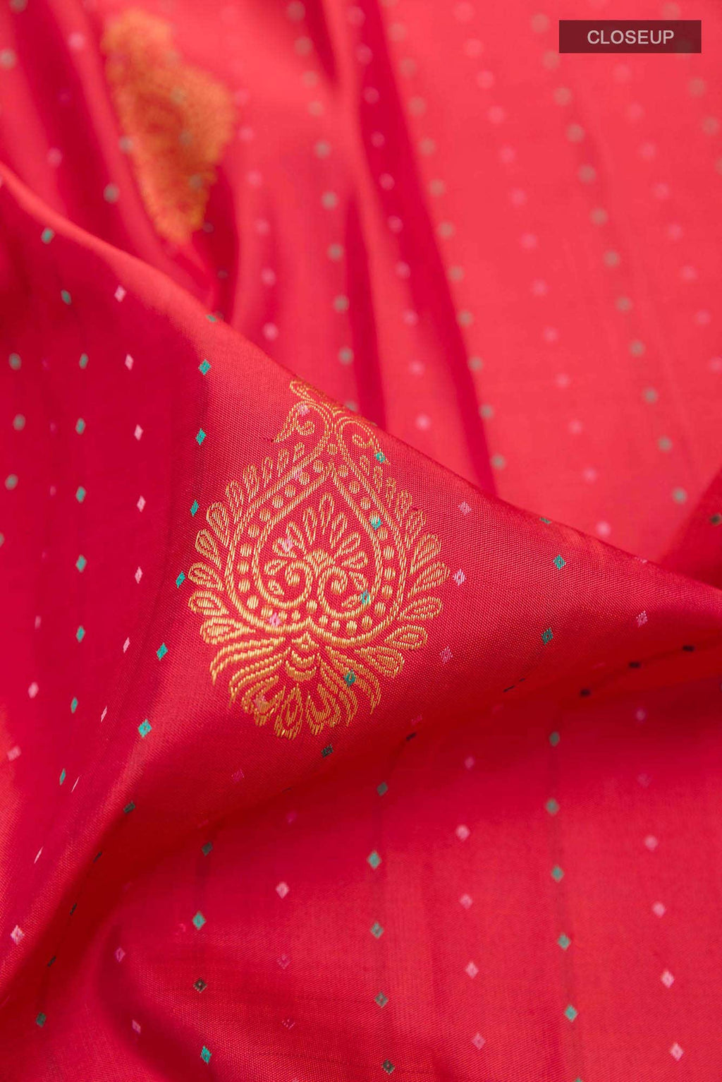 Red Kanchipuram Silk Saree