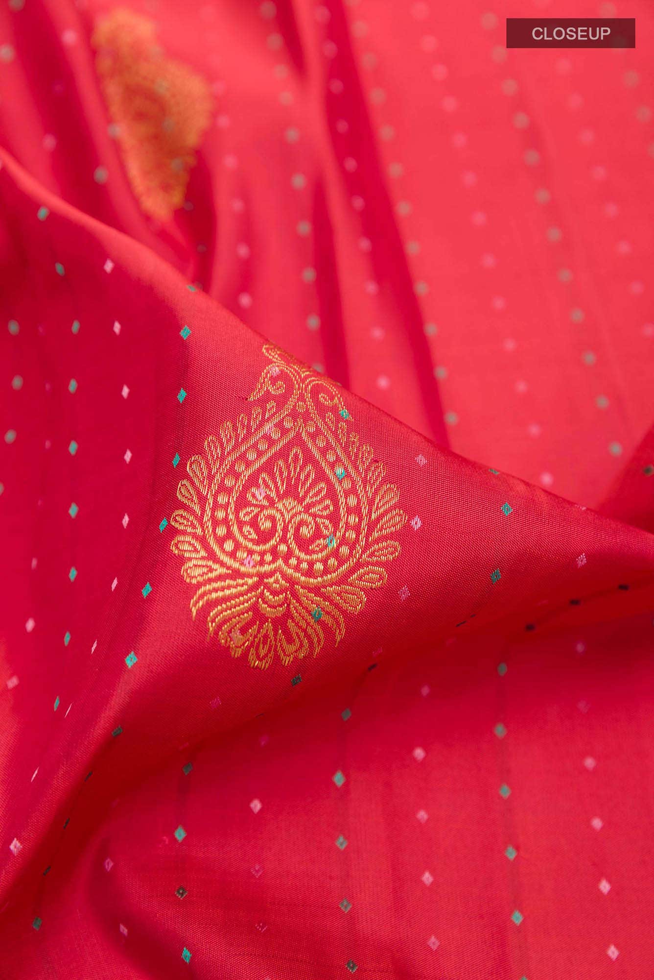 Red Kanchipuram Silk Saree