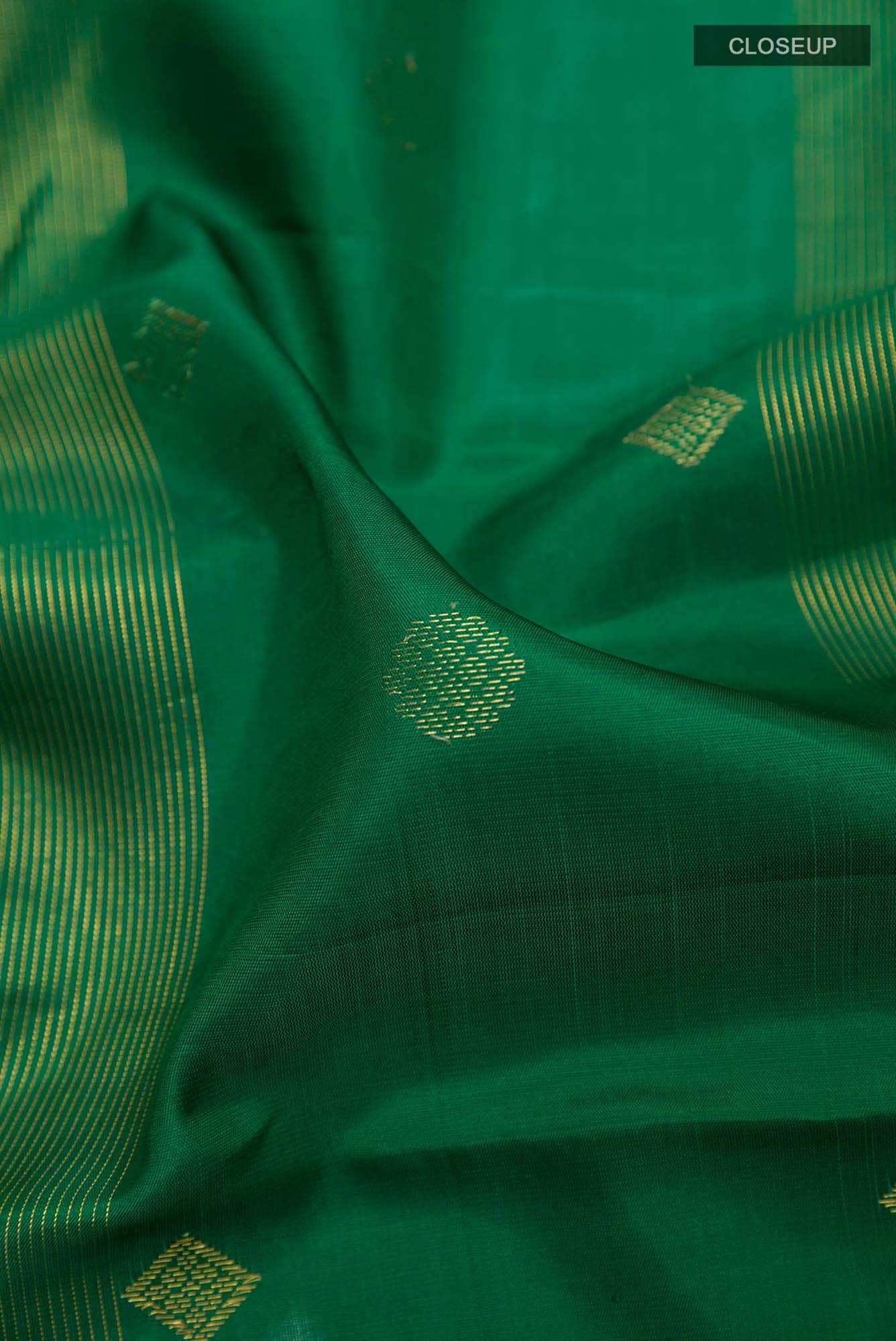 Green Kanchipuram Silk Saree