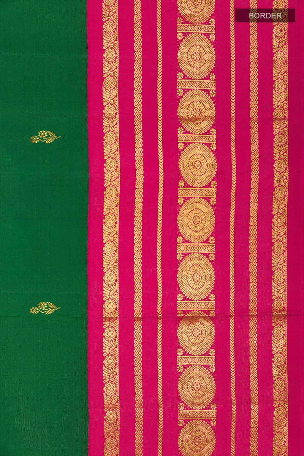 Green Kanchipuram Silk Saree