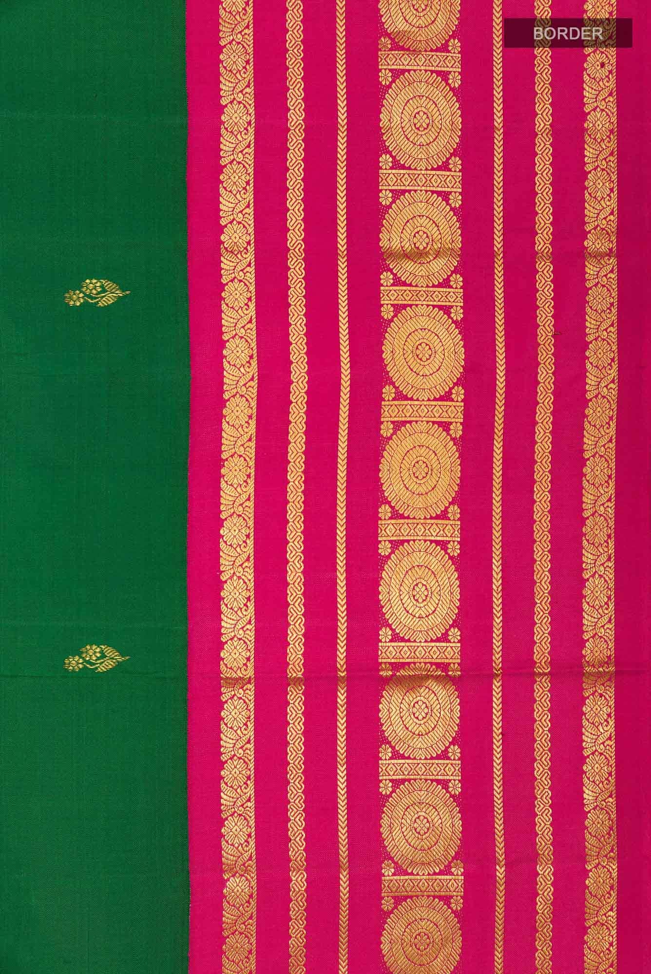 Green Kanchipuram Silk Saree