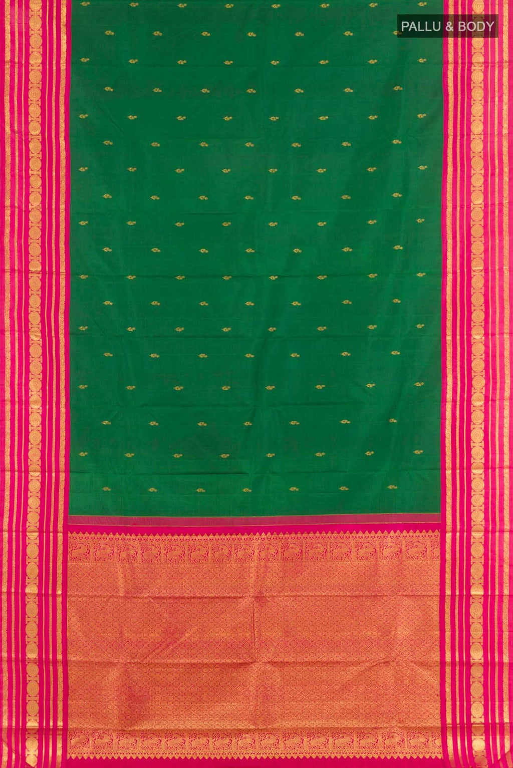 Green Kanchipuram Silk Saree