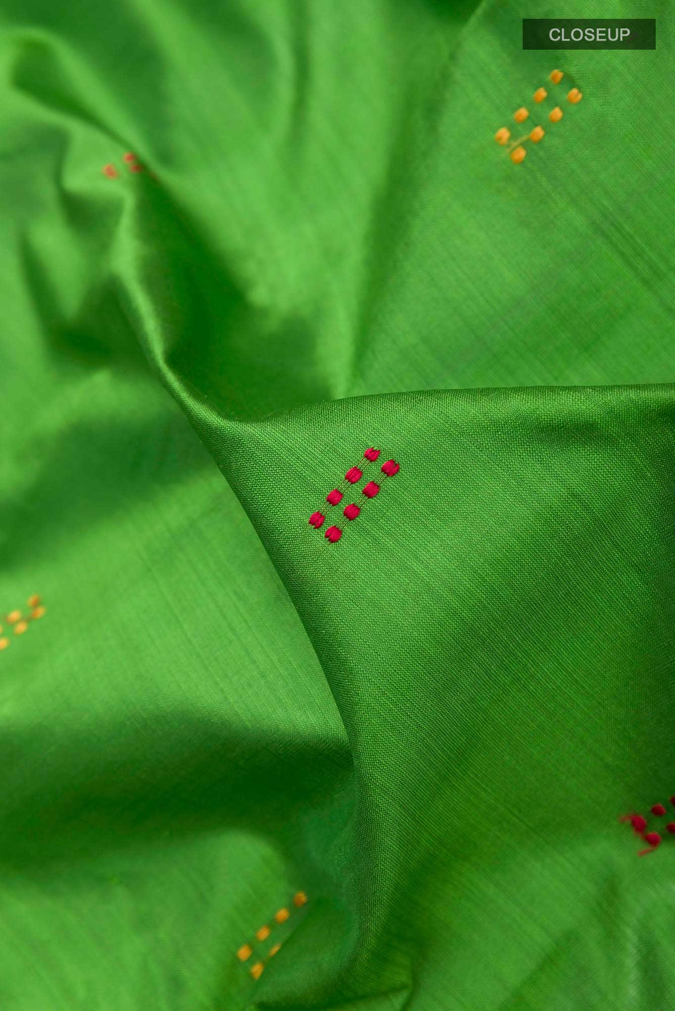 Green Kanchipuram Silk Saree