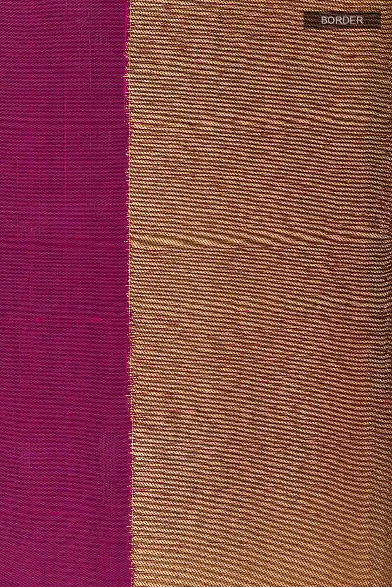 Purple Kanchipuram Silk Saree