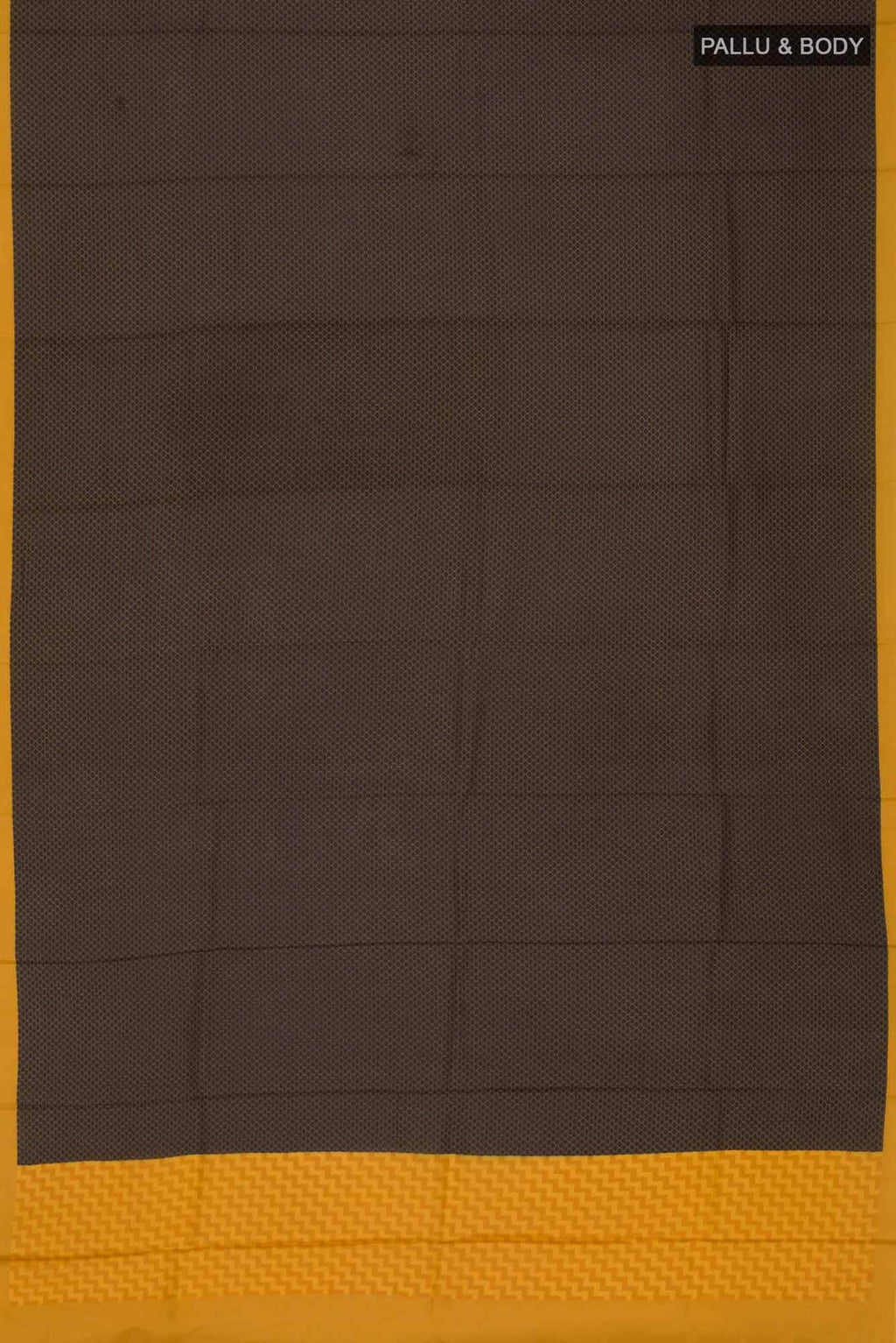 Black Printed Silk Saree