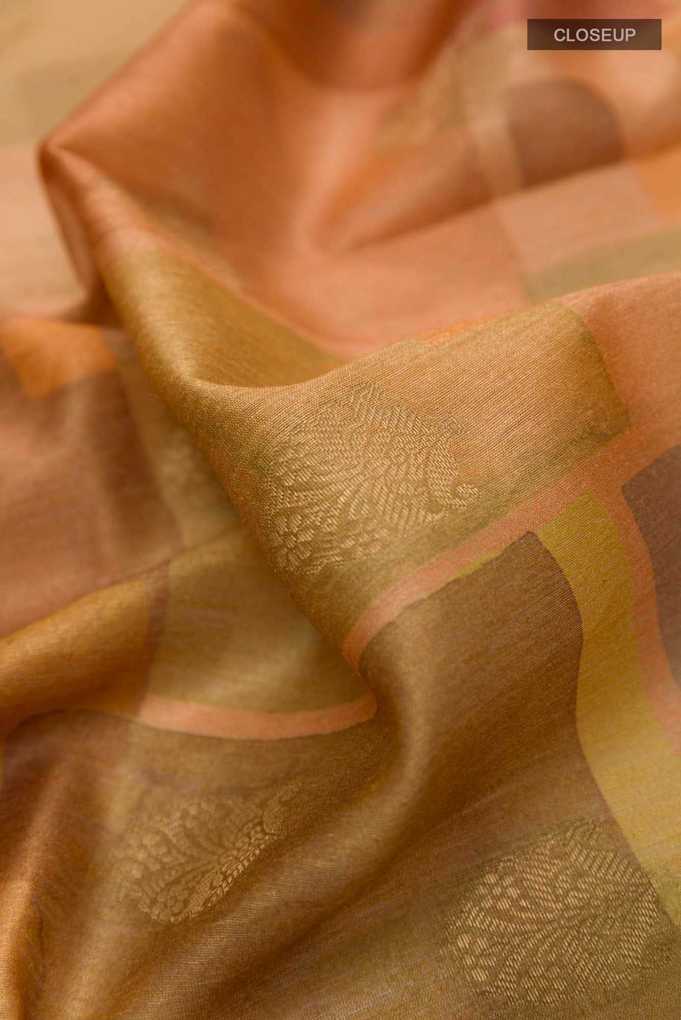 Multi Tussar Saree