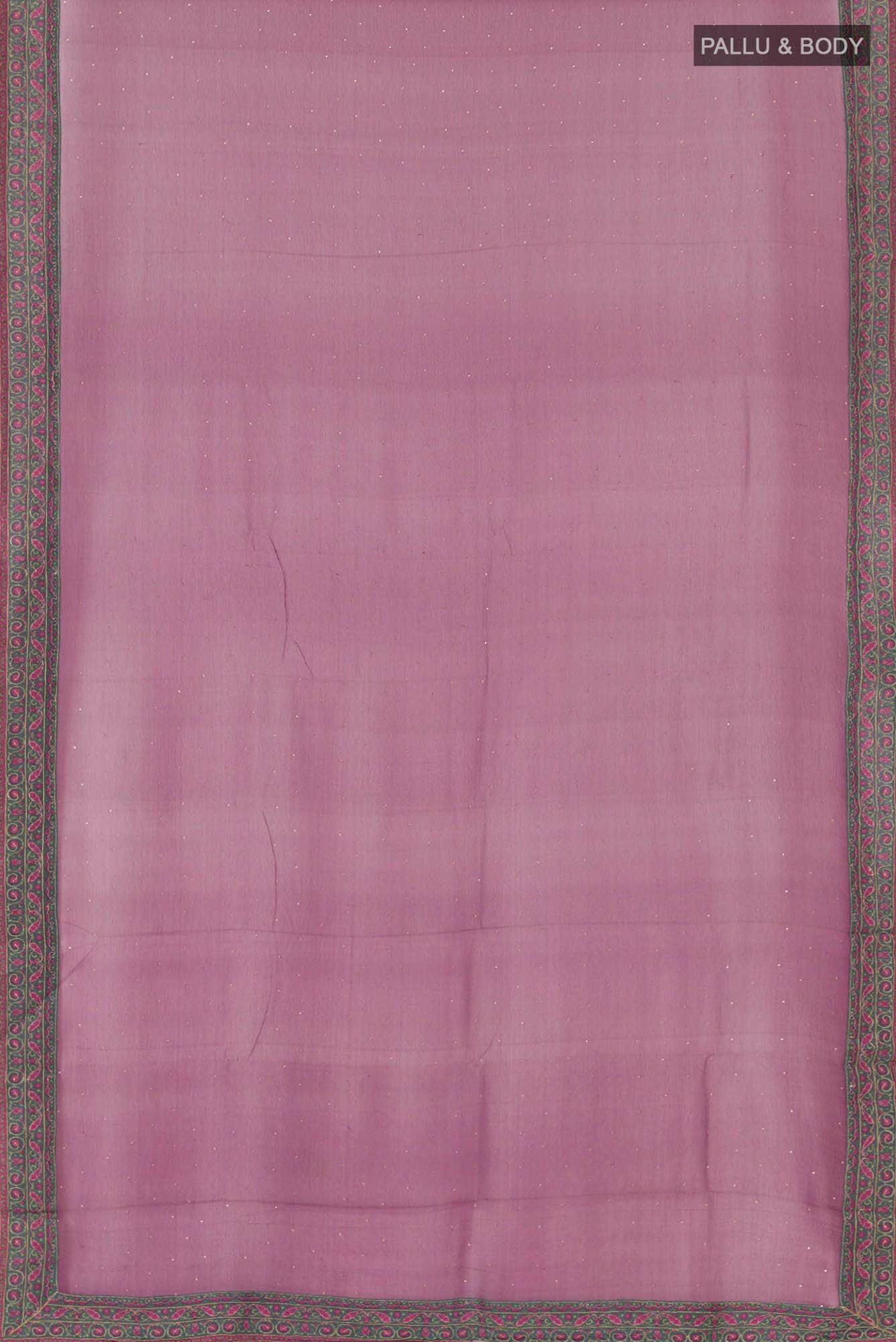 Purple Chiffon Saree
