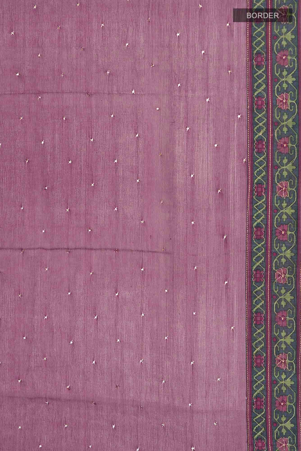 Magenta Chiffon Saree