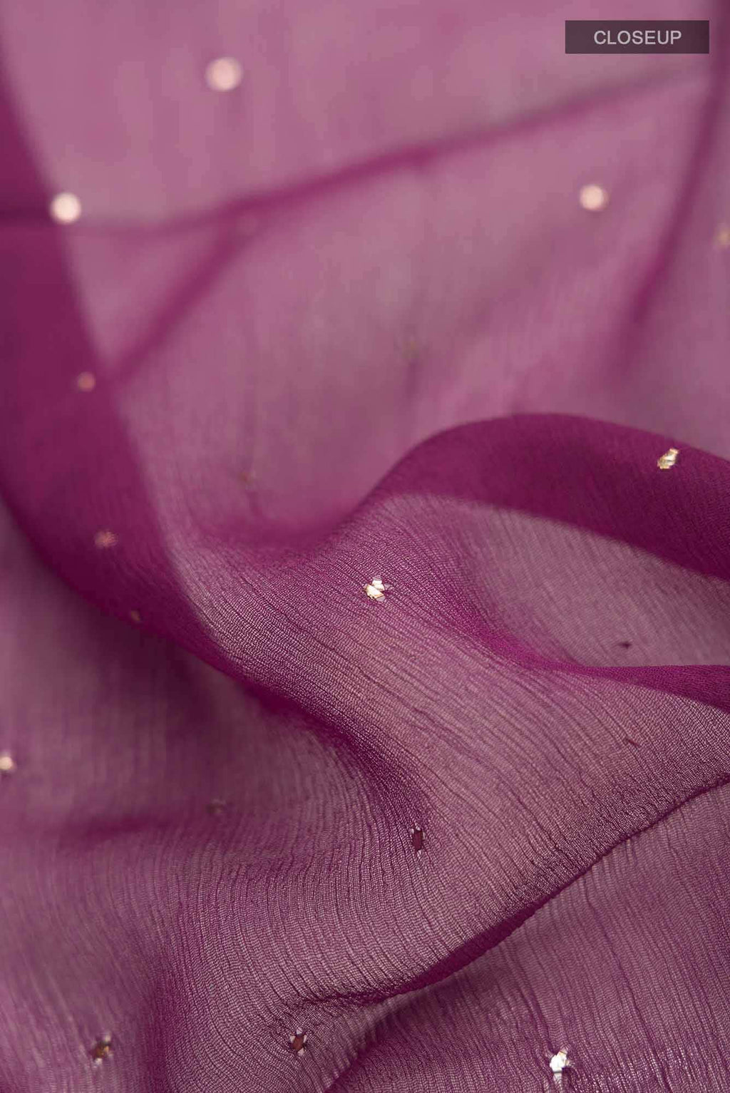 Magenta Chiffon Saree