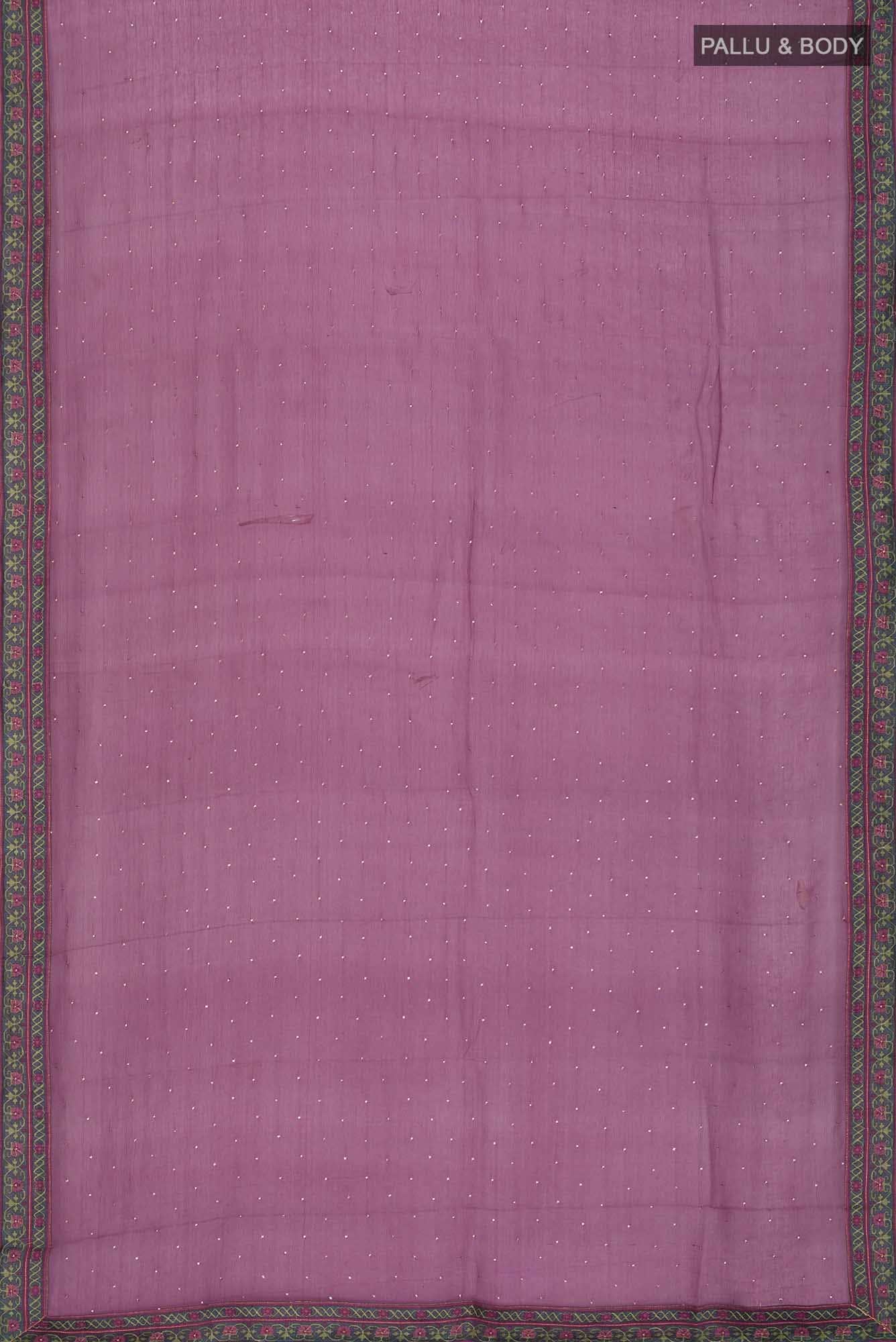 Magenta Chiffon Saree