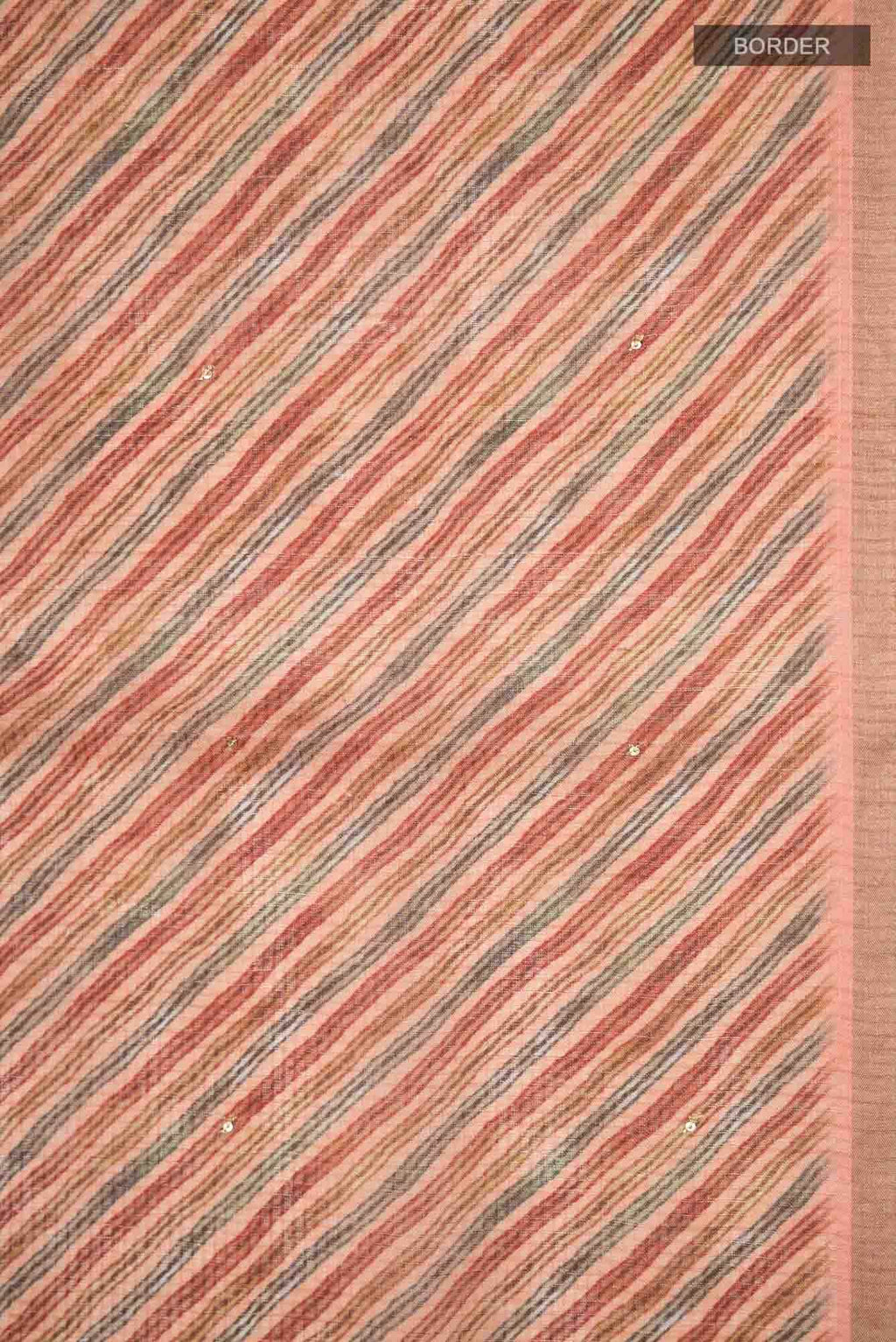 Brown Bhagalpuri Tussar Silk Saree