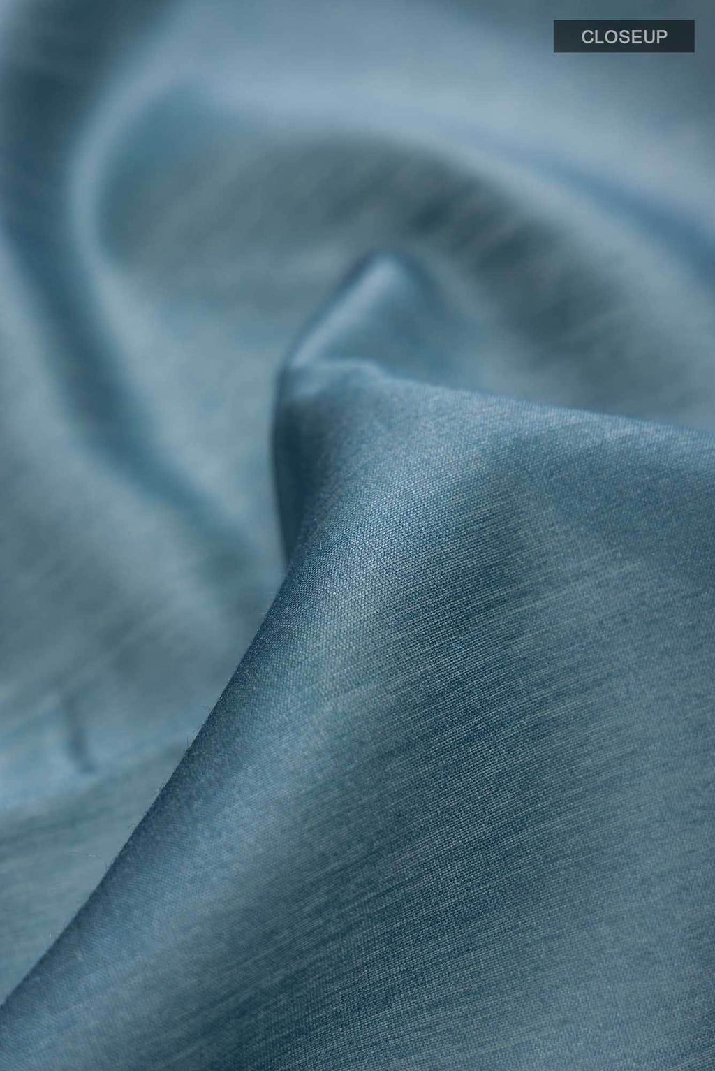 Blue Bhagalpuri Tussar Silk Saree