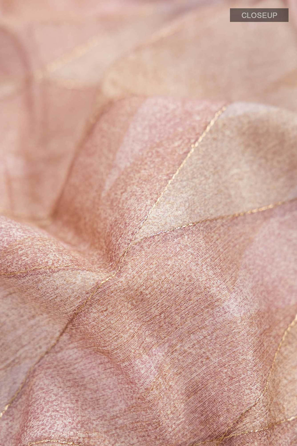 Brown Bhagalpuri Tussar Silk Saree