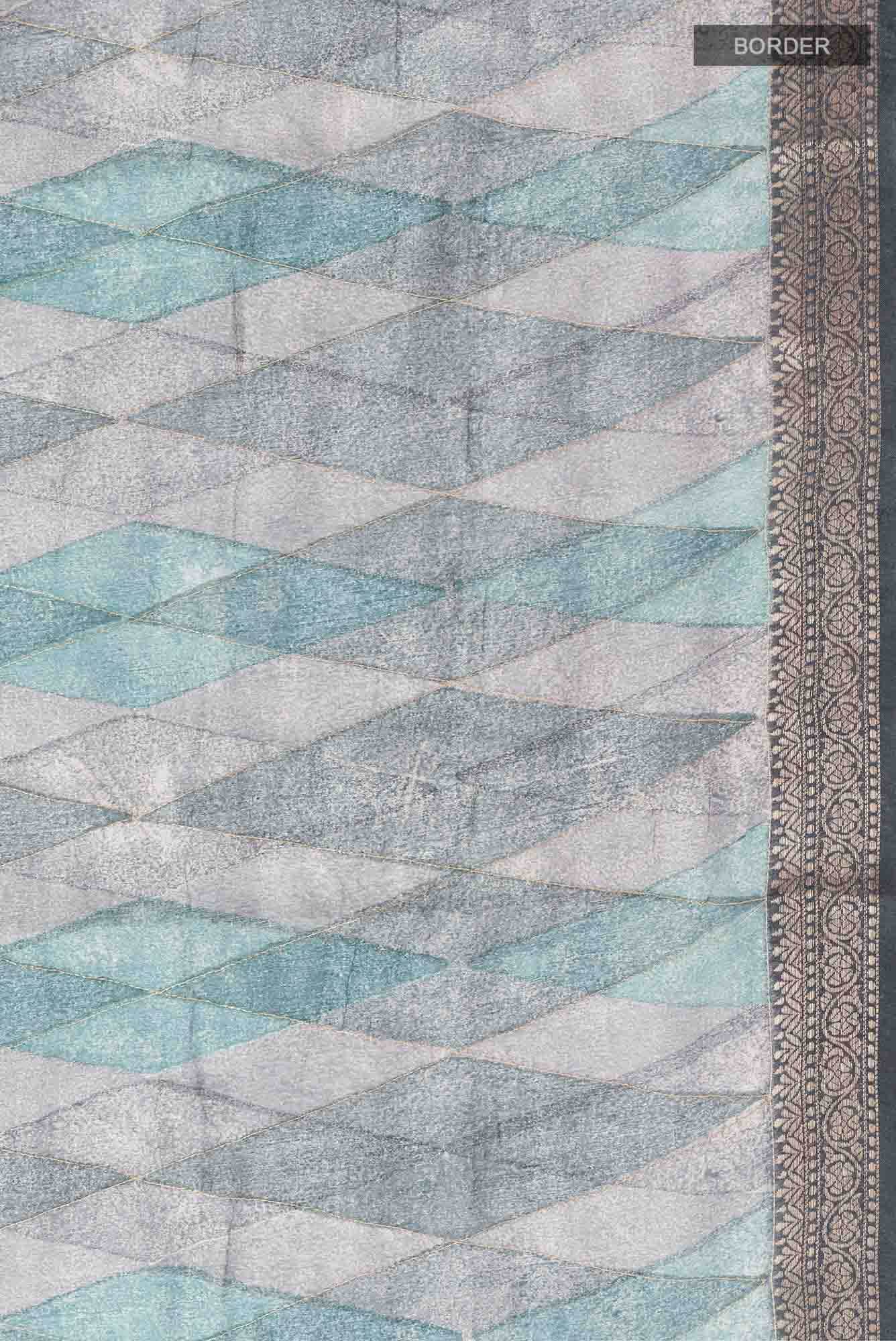 Multi Bhagalpuri Tussar Silk Saree