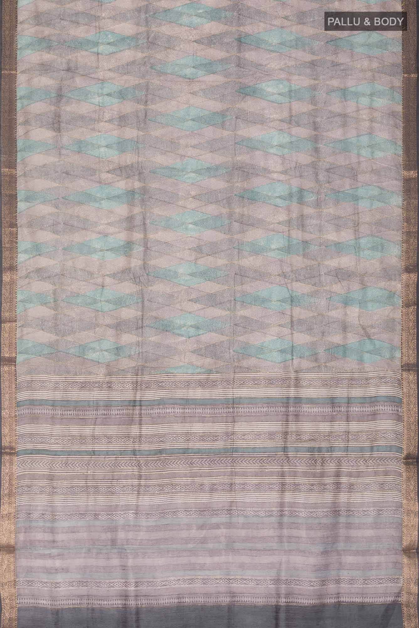 Multi Bhagalpuri Tussar Silk Saree