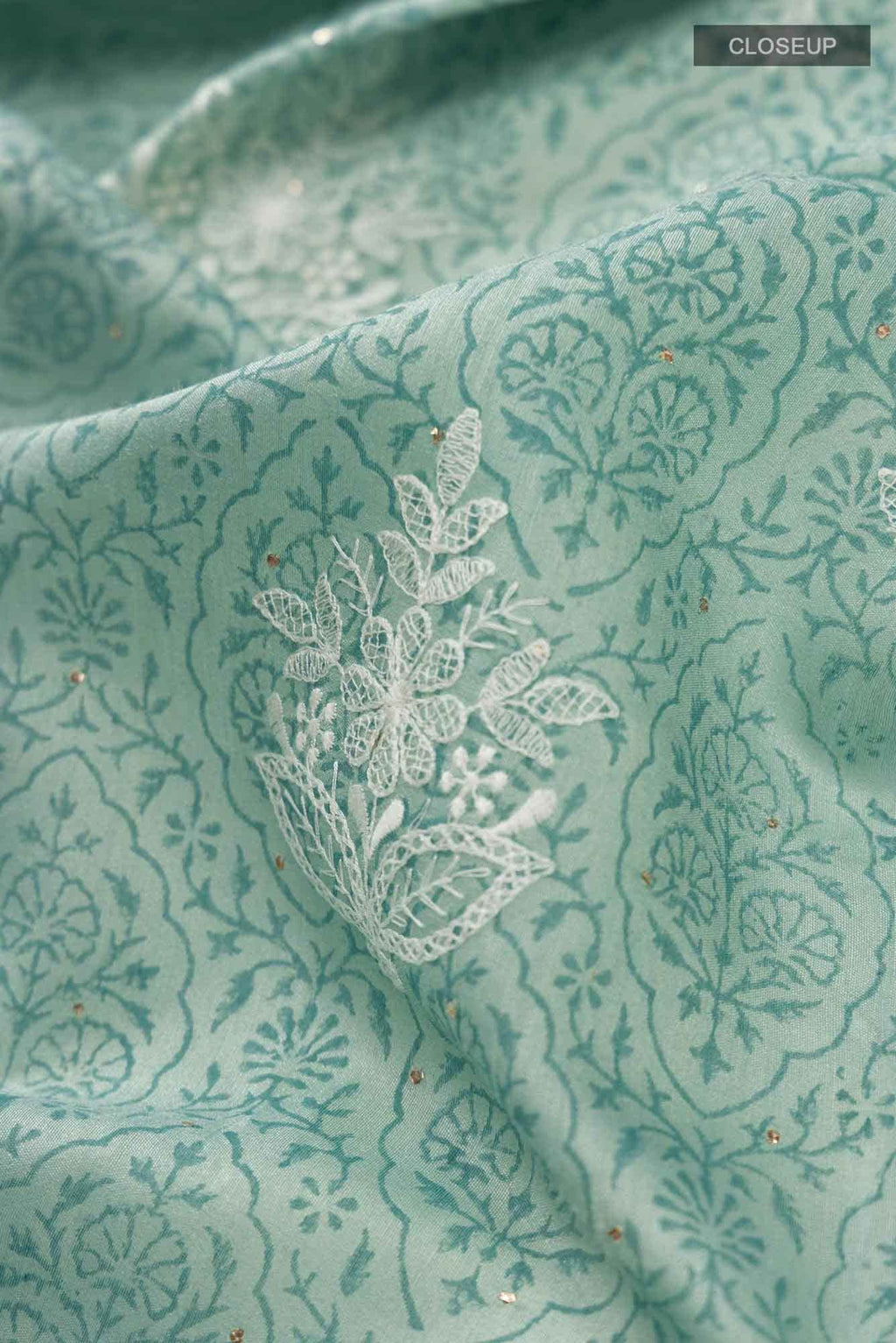 Blue Bhagalpuri Tussar Silk Saree