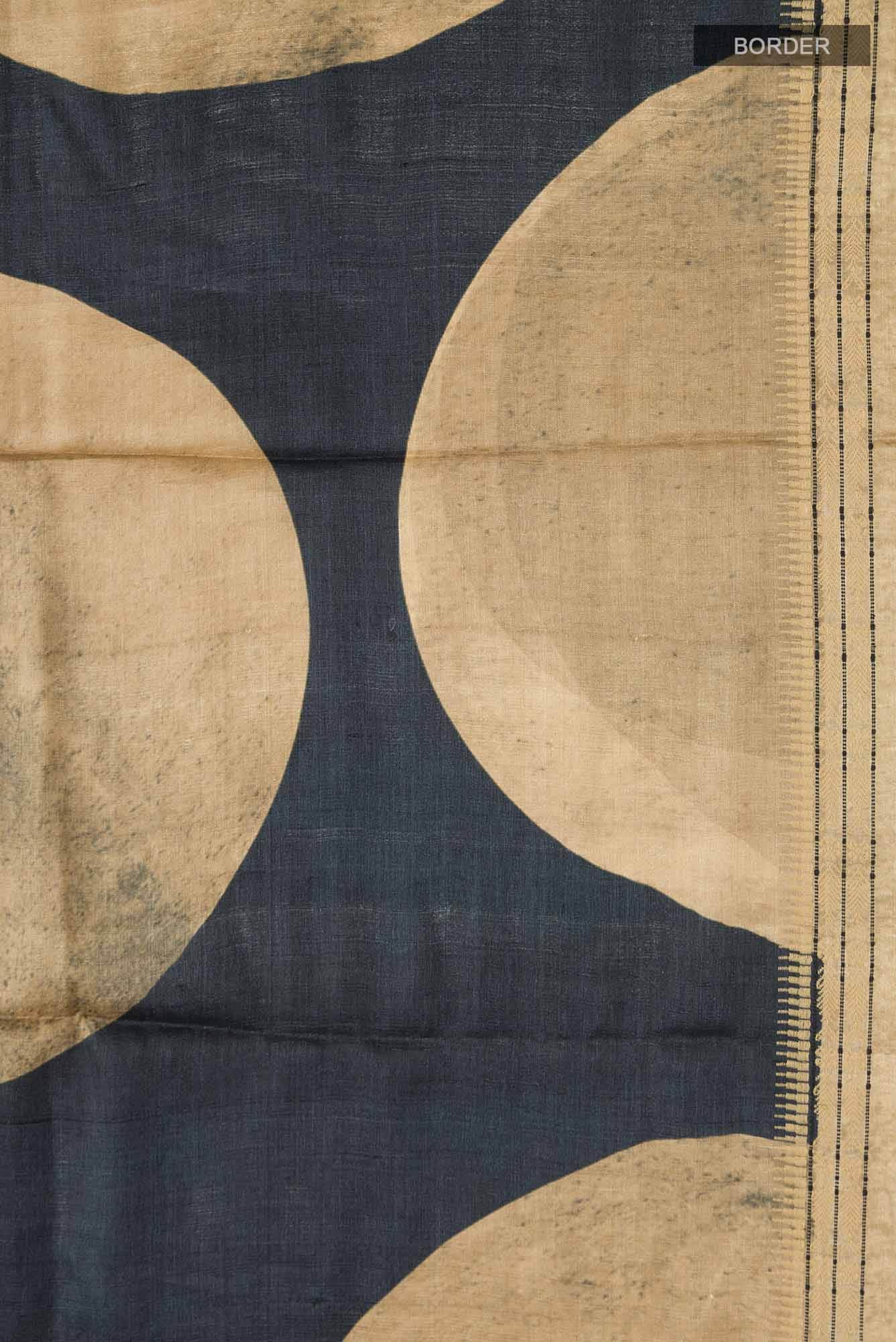Multi Bhagalpuri Tussar Silk Saree