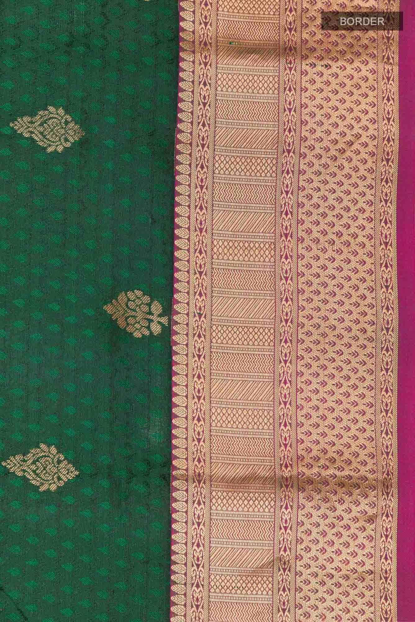 Green Kanchipuram Silk Saree