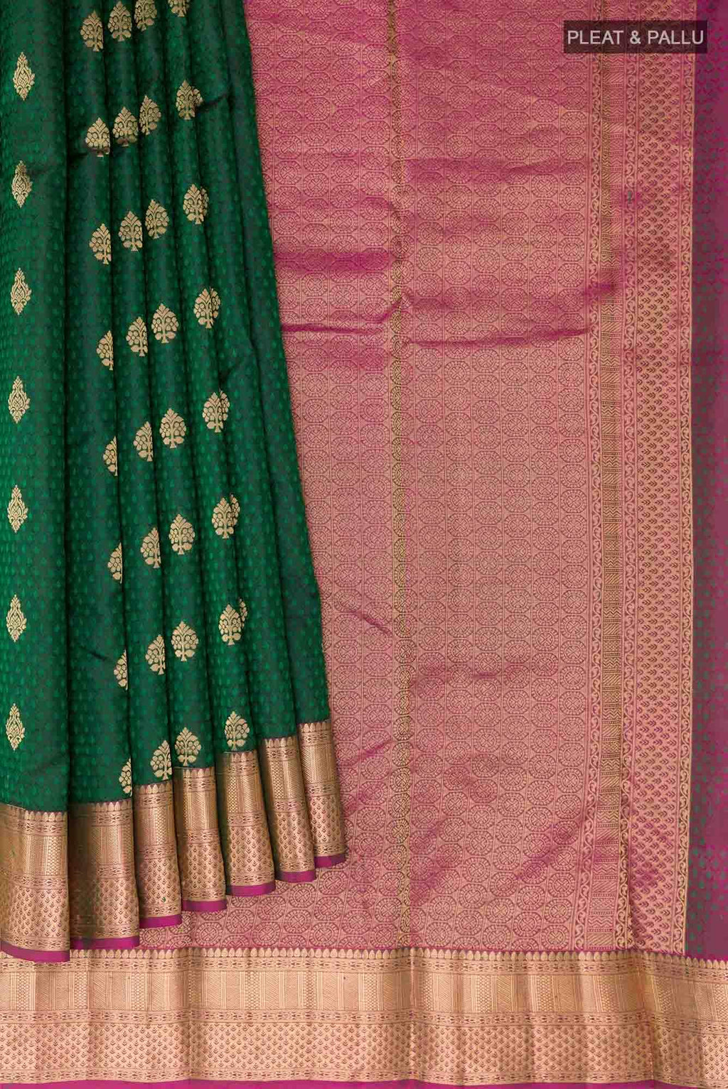 Green Kanchipuram Silk Saree