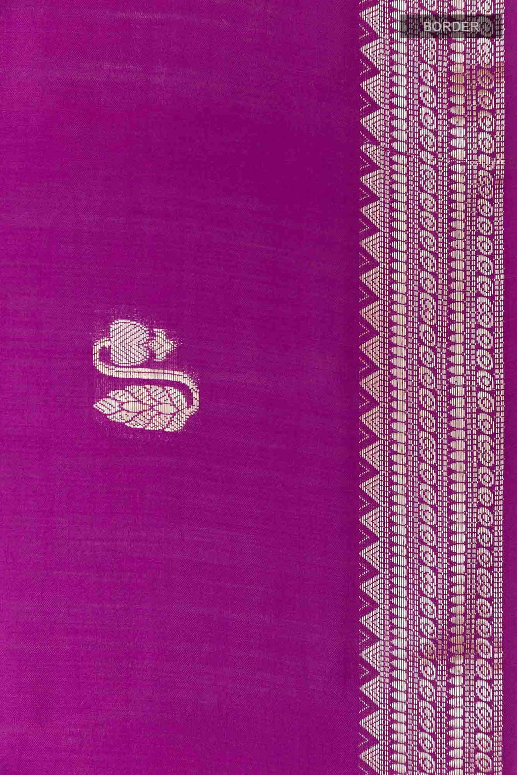 Purple Tussar Saree