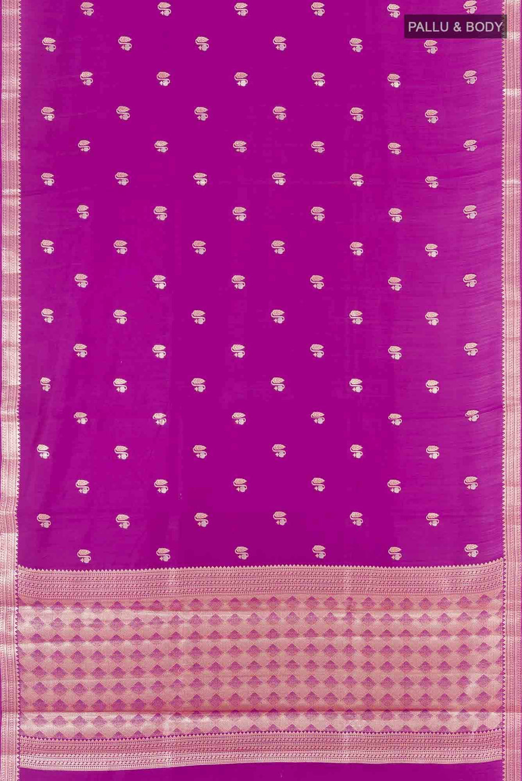 Purple Tussar Saree