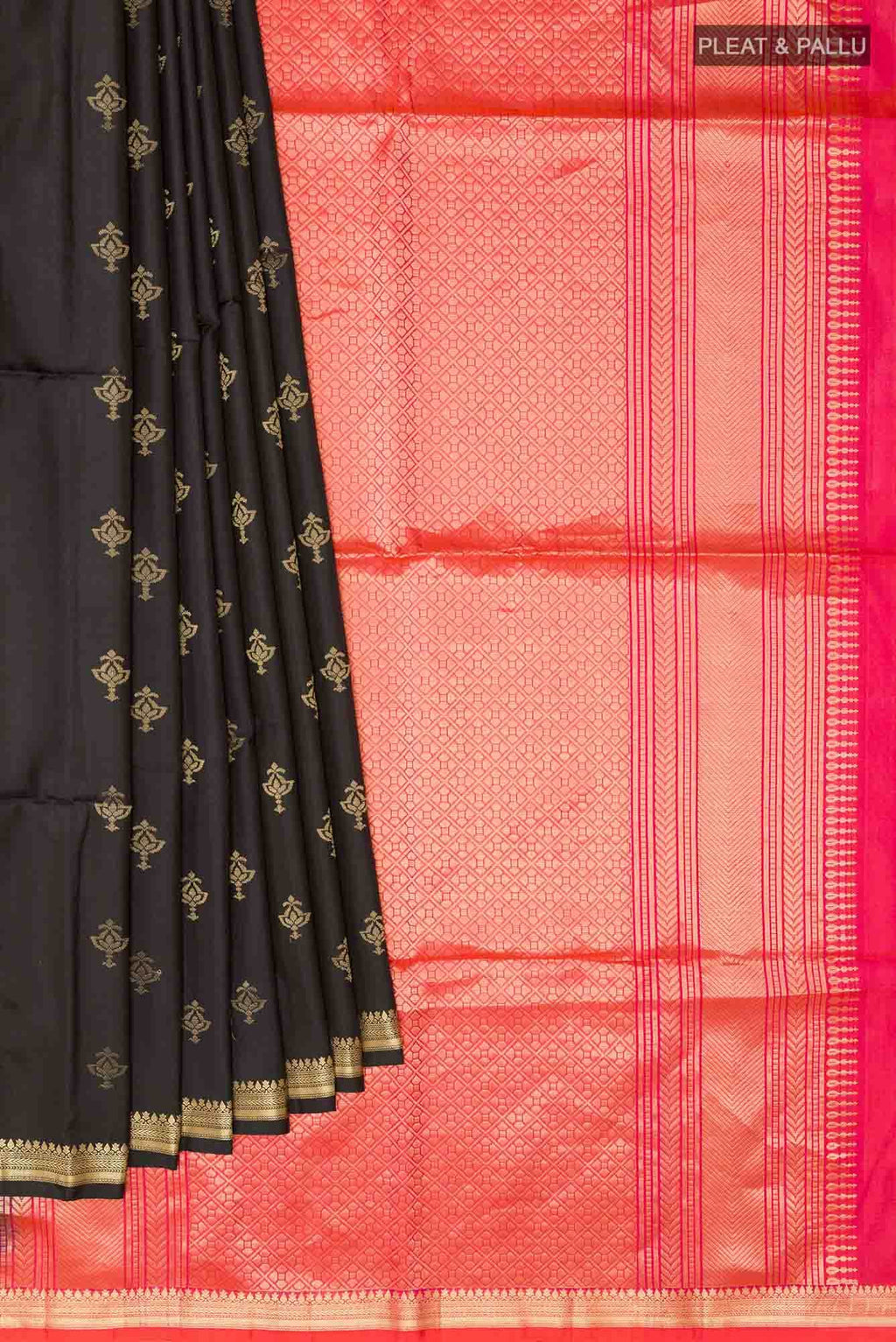 Black Soft Silk Saree