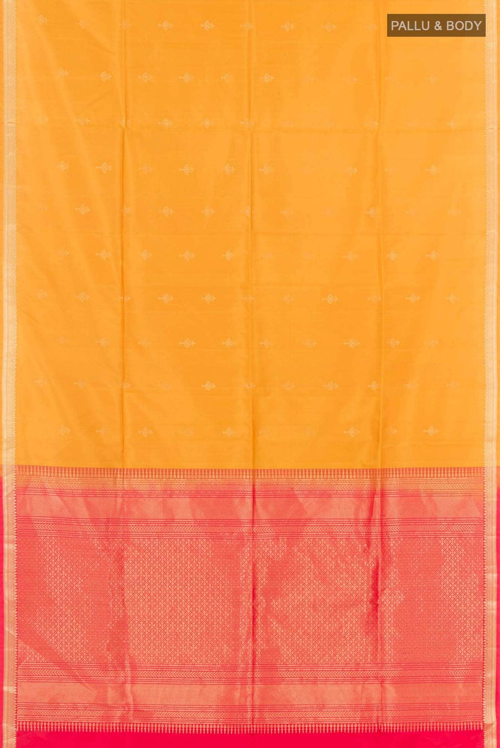 Mustard Soft Silk Saree