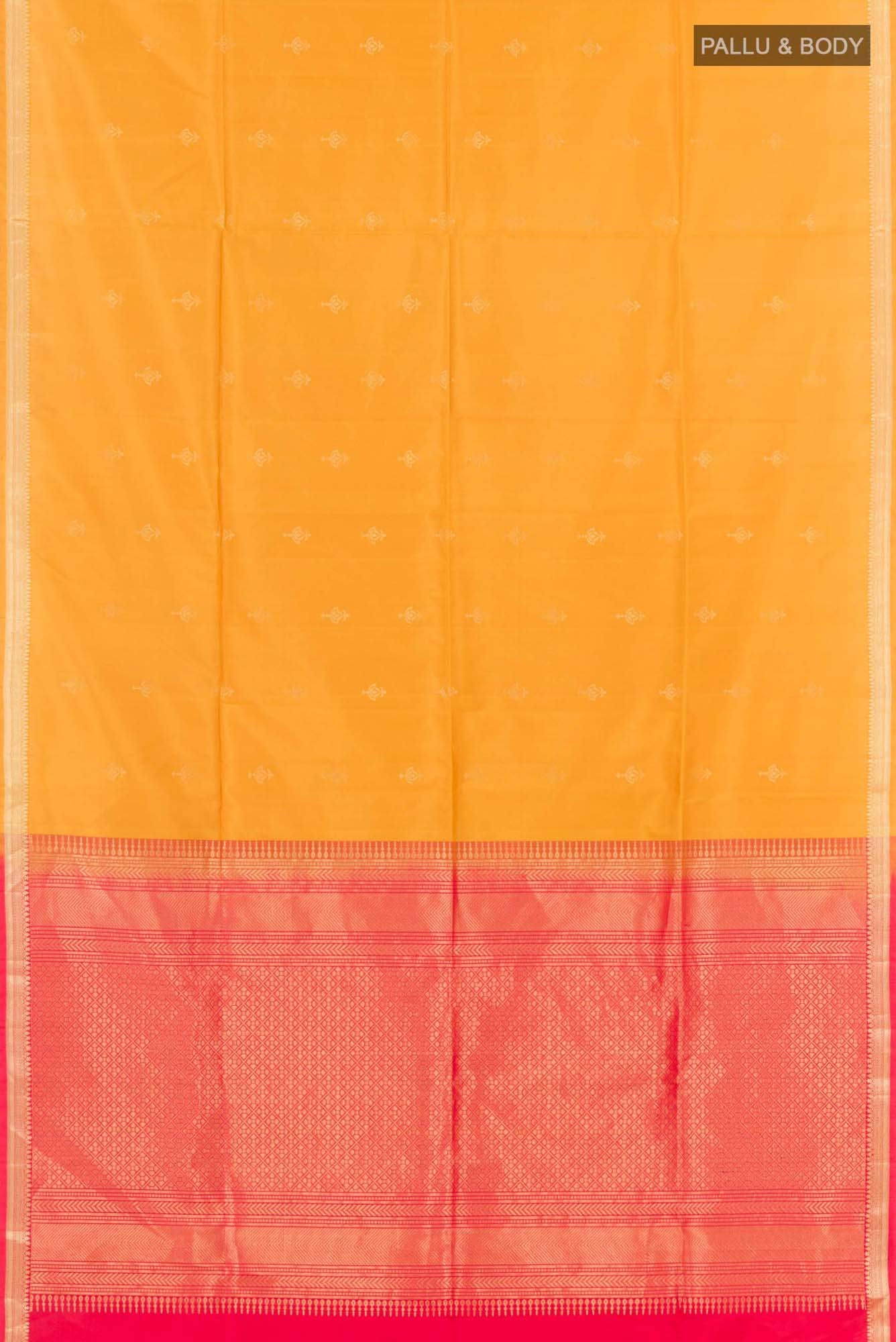 Mustard Soft Silk Saree