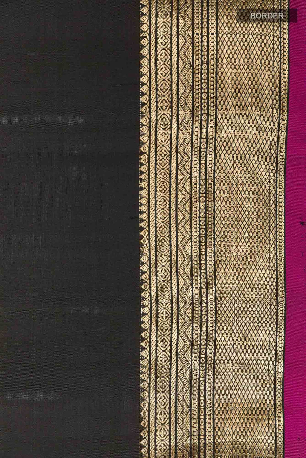 Black Soft Silk Saree