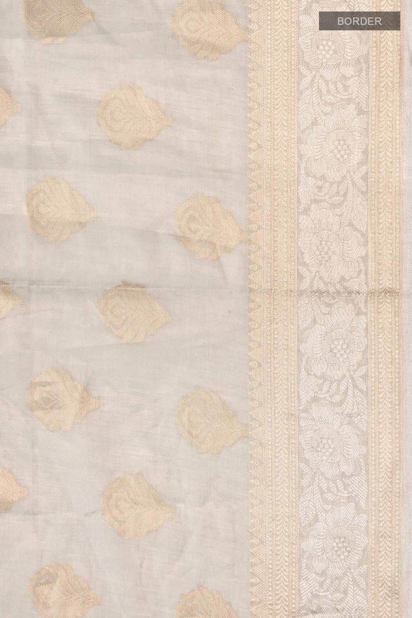 Blue Banarasi Silk Cotton Saree