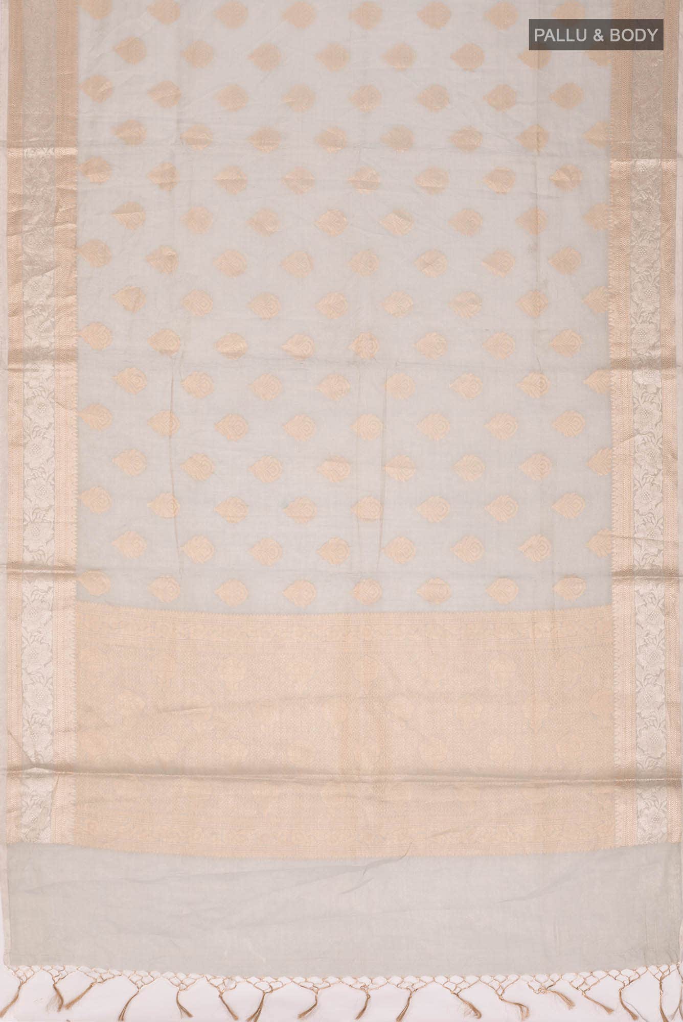 Blue Banarasi Silk Cotton Saree
