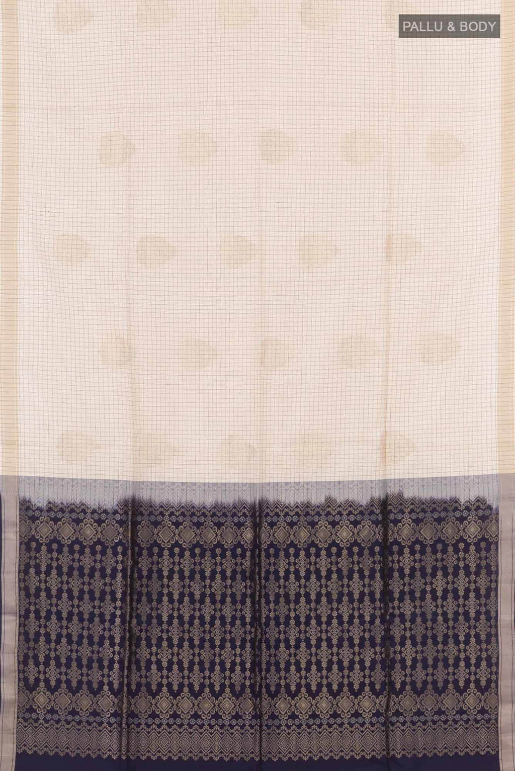 Cream Soft Silk Saree