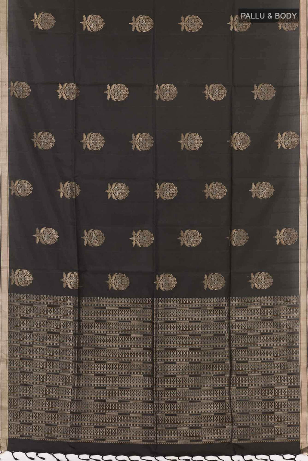 Black Soft Silk Saree