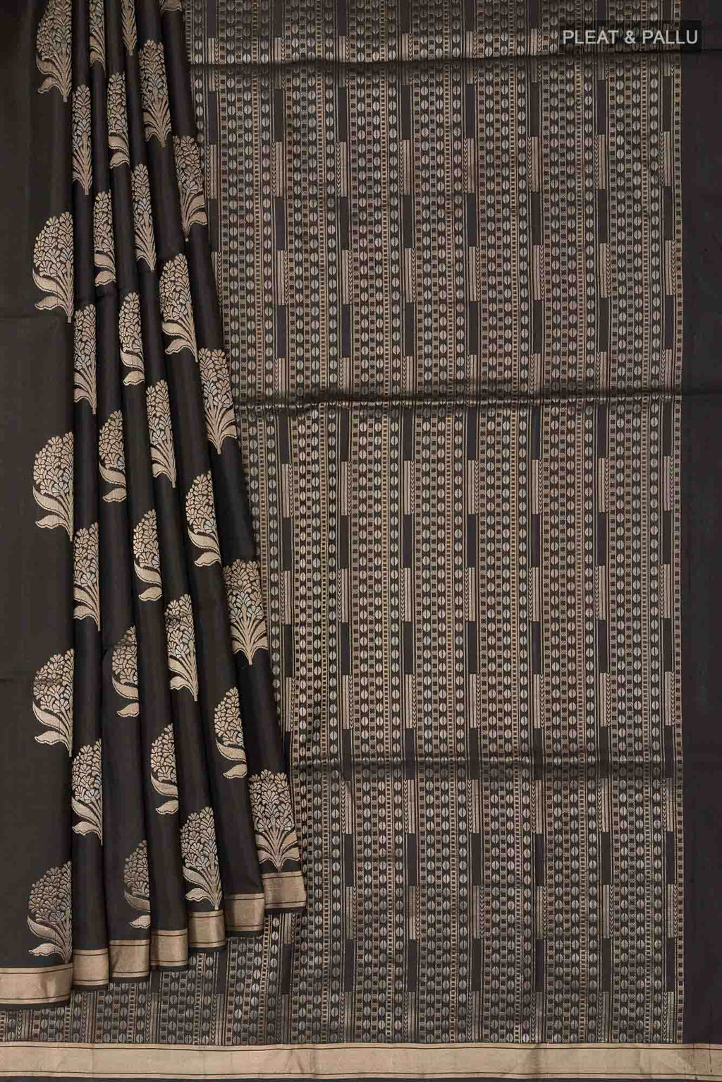 Black Soft Silk Saree