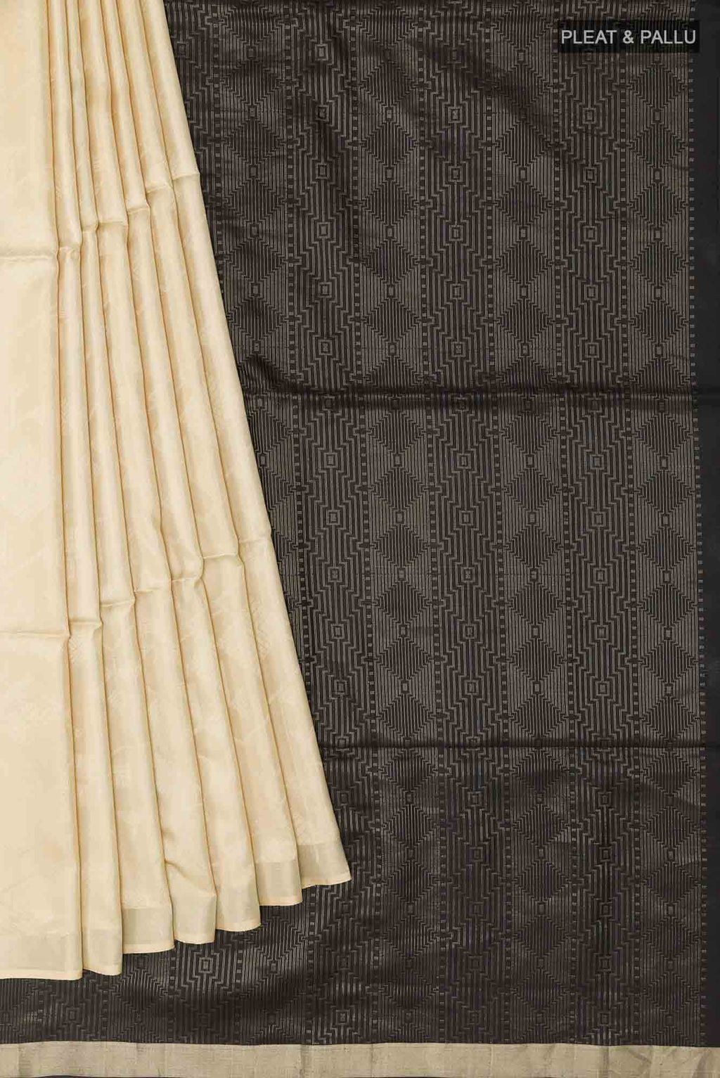 Beige Soft Silk Saree